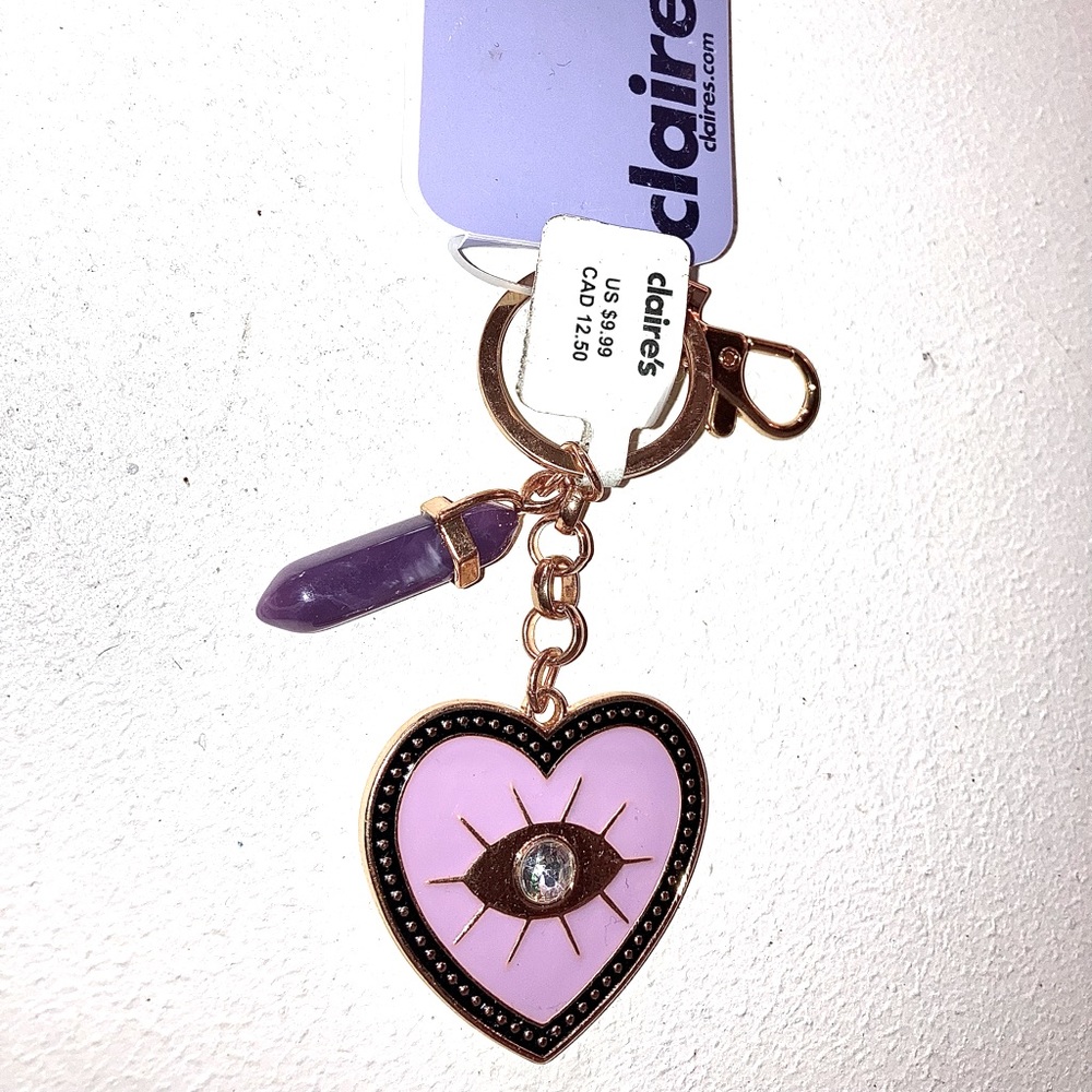 NWT keychain Claire’s
